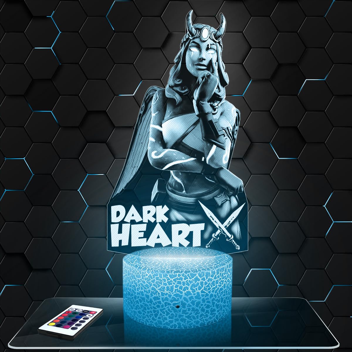 paladone lampe led 3d minecraft wolf